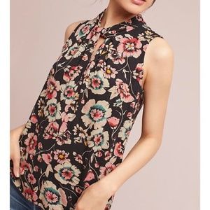 Anthropologie: Twisted high-neck tank